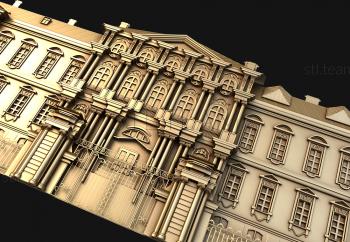 3D модель Михайловский дворец (STL)